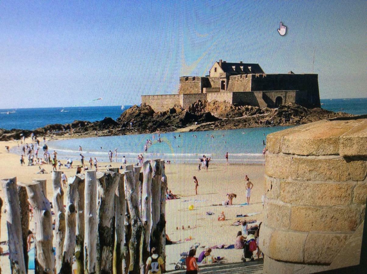 Le Dauphine 20m de la plage Saint-Malo Extérieur photo